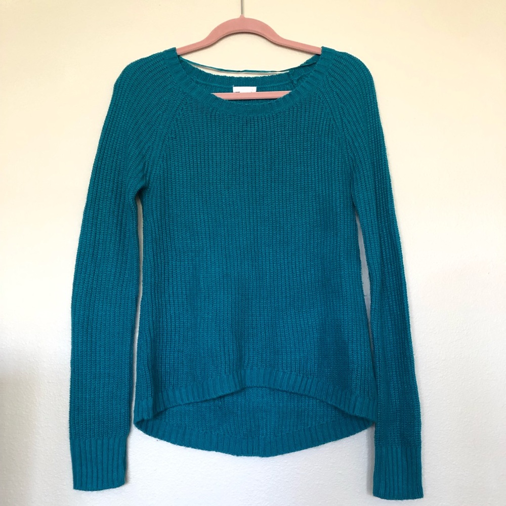 ⭐️ NWOT ⭐️ Teal Sweater XS